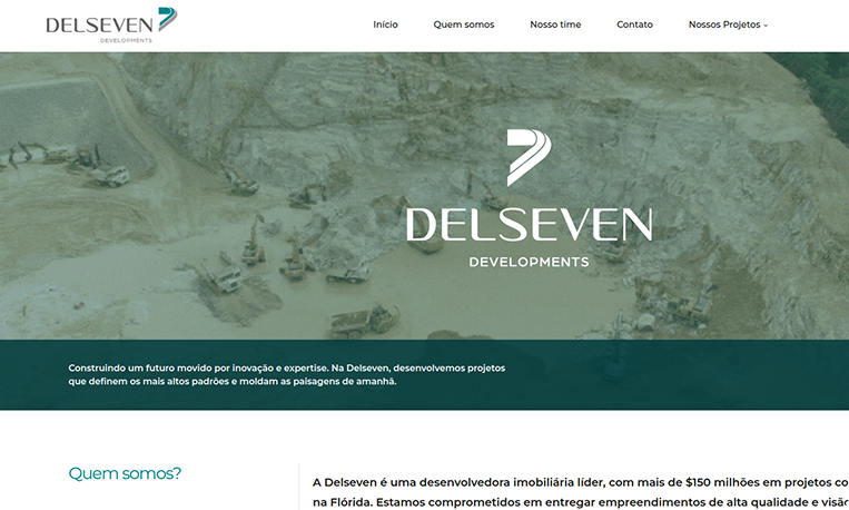 Delseven - Website institucional